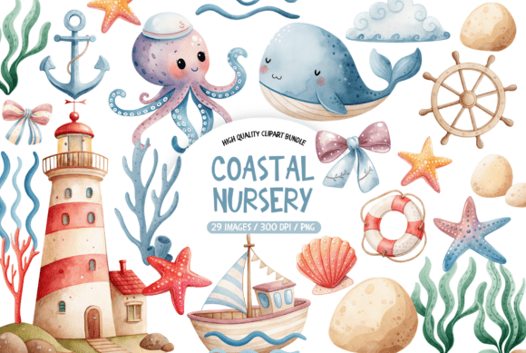Download Marine Life Clipart Set - Premium Resources