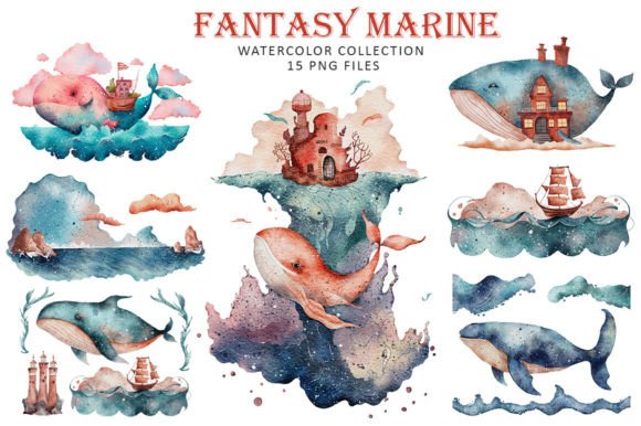Download Fantasy Marine Life - Premium Resources